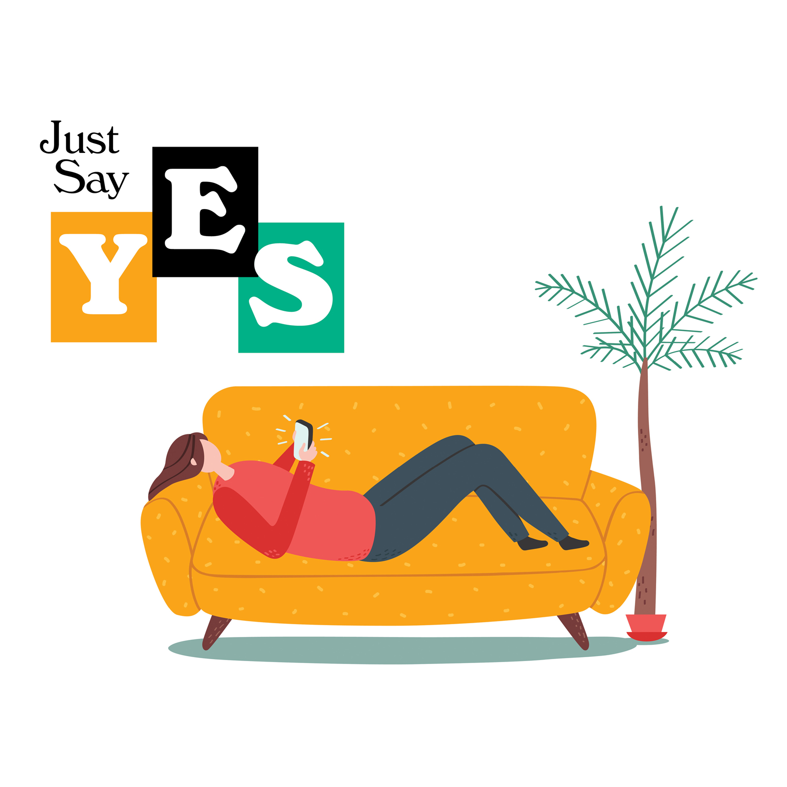 Image for 'Just Say Yes'