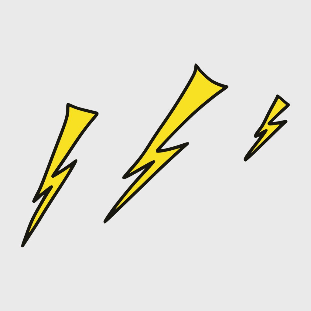 lightning bolt illustration