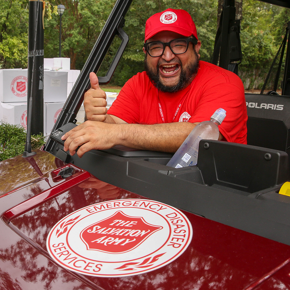 Throughout a decade-long partnership, Polaris has contributed off-road vehicles and generators to enhance The Salvation Army’s ability to meet the needs of disaster survivors and first responders. 