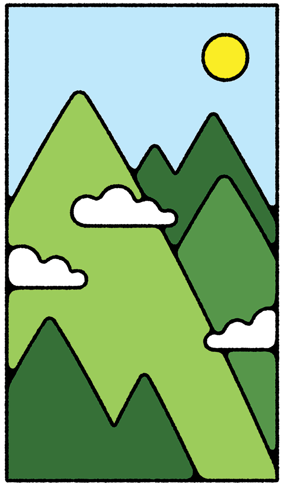 mountain illustration