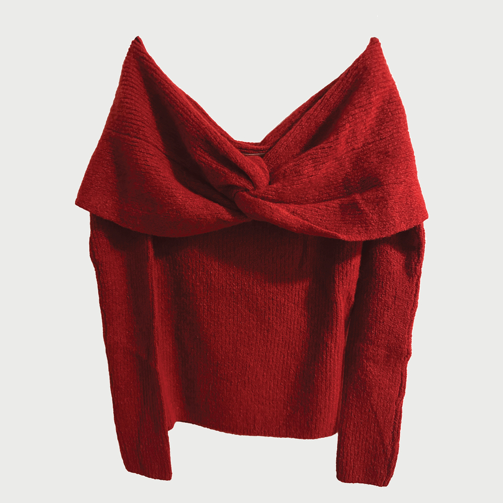 How to Style A Red Sweater, Two Different Ways